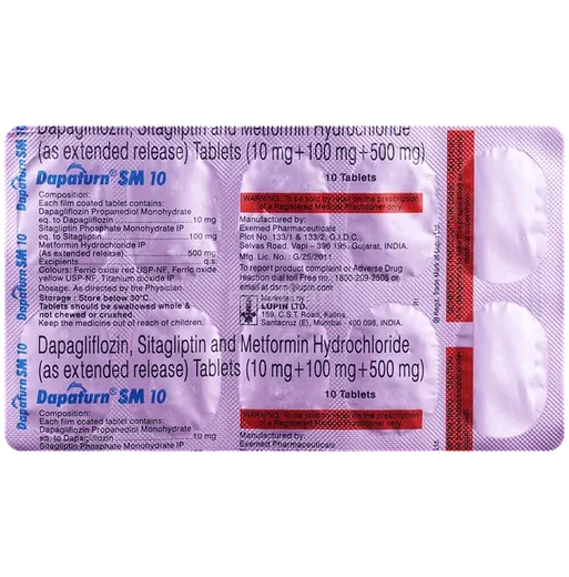 dapaturn sm 10mg tablet 10's